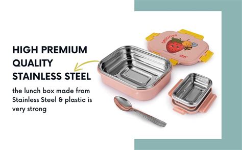 Buy Nabhya Little Surprise Insulated Stainless Steel Tiffin Box for ...