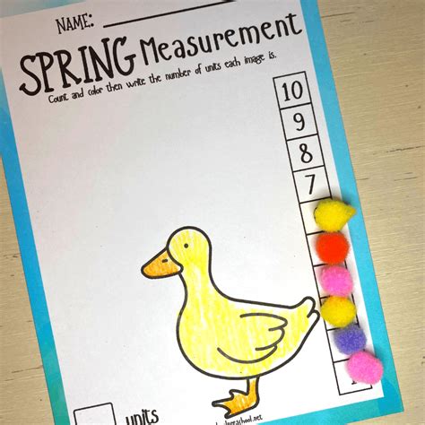 Image result for Spring Measurement Activity