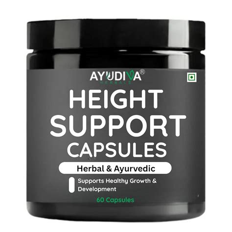 Buy Ayudiva Herbals Height Support Capsules | Ayurvedic & Herbal ...