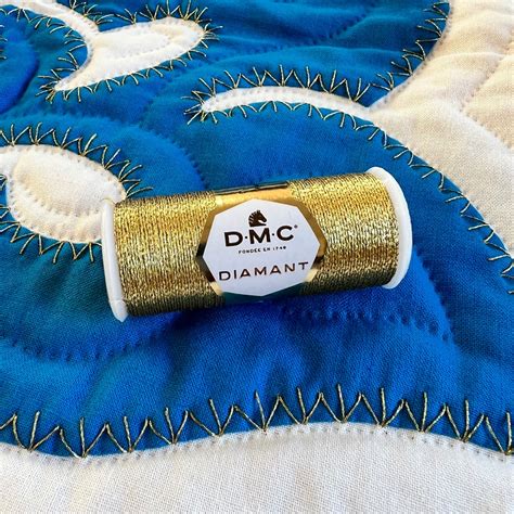 DIAMANT ゴールド刺繍糸 Col.3821 | Shells Hawaiian Quilt