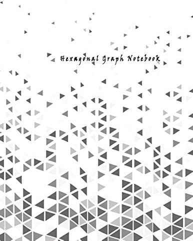 Hexagonal Graph Notebook: Hexagon Paper (Small) 0.2 Inches Hexes Radius ...