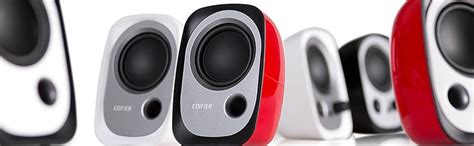 Edifier R12U 2 Watt 2.0 Channel Bookshelf Speaker (Black) : Amazon.in ...