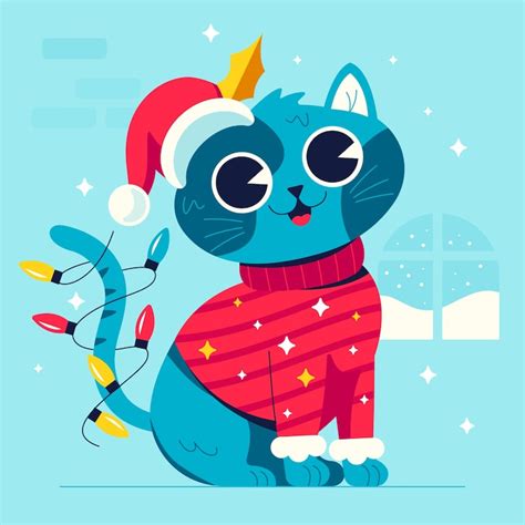 Funny christmas cats Images - Free Download on Freepik