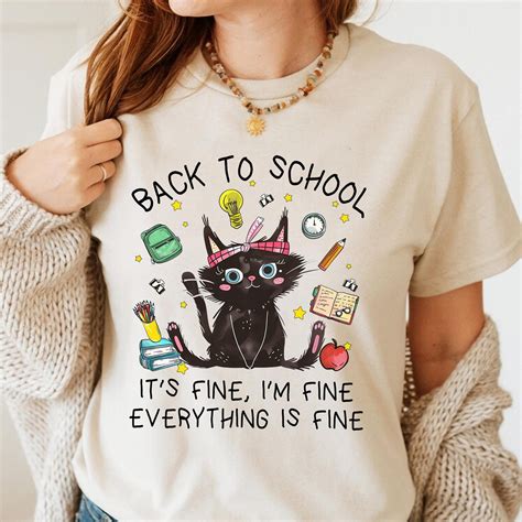 Back To School Teacher Shirt, Kindergarten Teacher Shirt, Funny Teacher ...