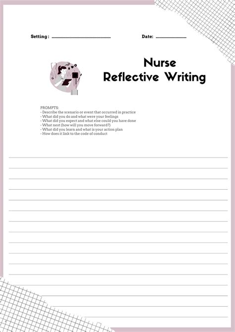 Nurse Reflection TEMPLATE | for Student & Qualified Nurses | Clinical ...