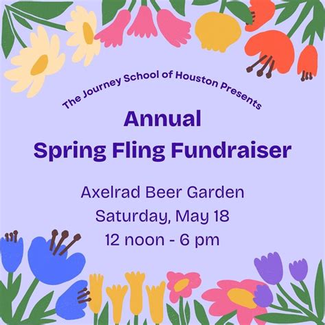 Annual Spring Fling Fundraiser, Axelrad, Houston, 18 May 2024 | AllEvents