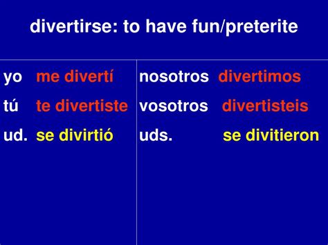 PPT - Notes: 3 rd Person Stem Changers in the Preterite Tense ...