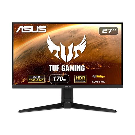 ASUS Tuf Vg27Aql1A 27 Inch (68.5 Cm) 2560 X 1440 Pixels, Wqhd Gaming ...