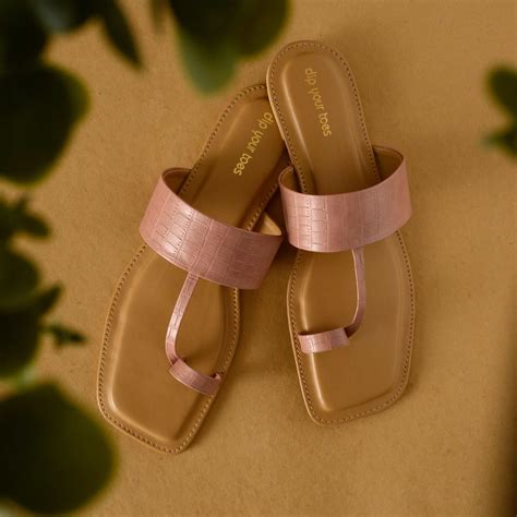 Rosepink Kolha Flats – Dip Your Toes