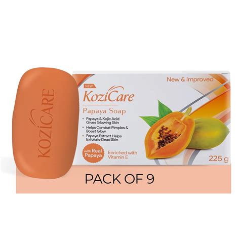 Kozicare Skin Lightening Soap - 75gm (Pack of 9) | Sun Screen