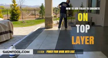 Image result for Adding Color to Concrete