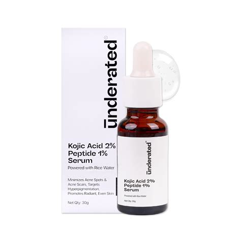 Underated Kojic Acid 2% + Peptide 1% Serum | Brightening & Spot ...