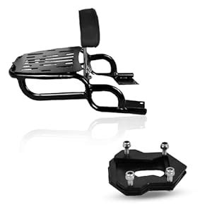 R.J.VON - Backrest with Luggage Carrier with Heavy Weight Load Support ...