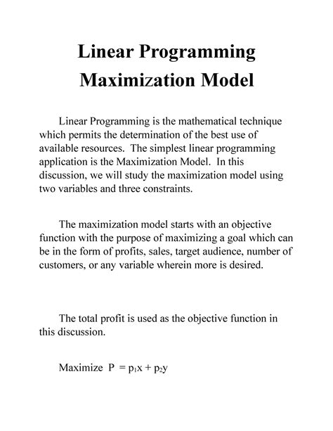 Linear Equations Maximization 的图像结果