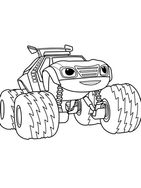 25+ Blaze and the Monster Machines Coloring Pages 🎨🚗 ...