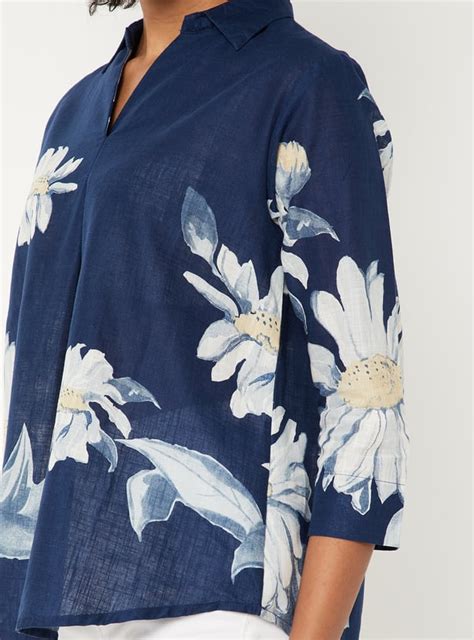 Buy Women Floral Print Tunic Online at just Rs. 599.0 - 1000016601527 ...