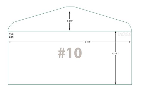 Standard 10 Envelope Dimensions Your Guide To Business Envelope Sizes