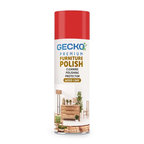 GECKO Furniture Polish Spray | Wood Care & Protection | Cleans ...