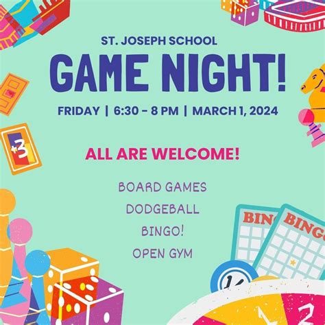 SJS Winter Family Fun Night, St. Joseph School Rosemount, 1 March 2024 ...