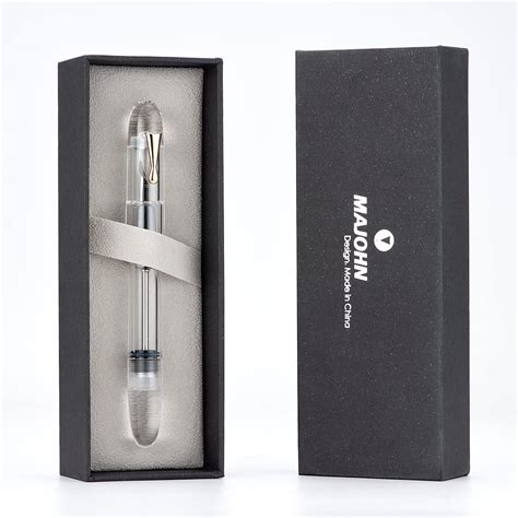 Moonman Majohn C4 Fountain Pen Transparent – The Pen World