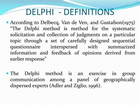Image result for Delphi Method Benefits