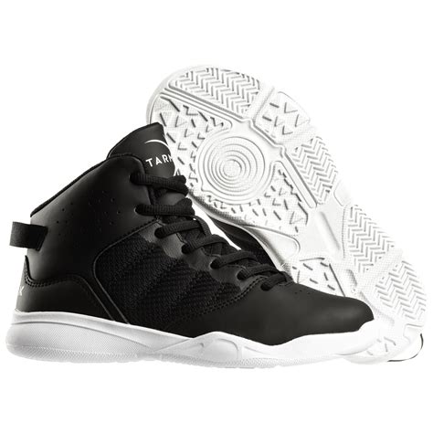 Buy Boys'/Girls' Beginner Basketball Shoes Ss100 - Black Online | Decathlon