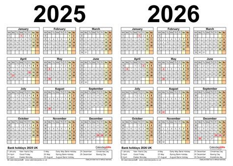 Uah 2025-2026 Calendar - Printables Free Download