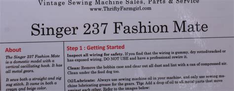 Singer 237 Sewing Machine Review 的图像结果