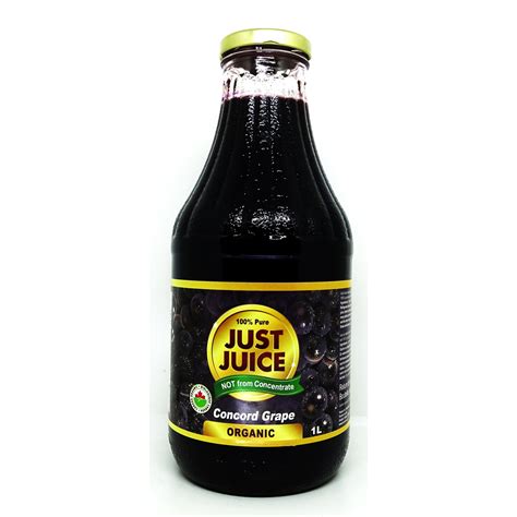 Organic Concord Grape Juice 1L | Qi Natural Food