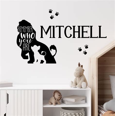 Lion King Silhouette & Name - Kidz 'n Clan