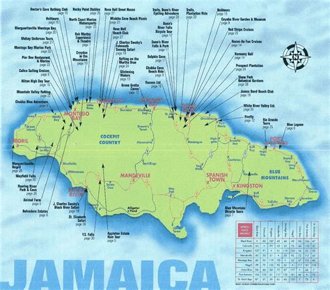 Jamaican Map