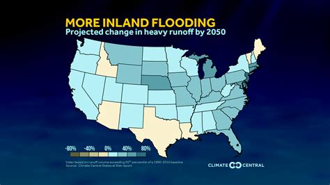 Report Shows Inland Flooding to Increase in the U.S. | Climate Central