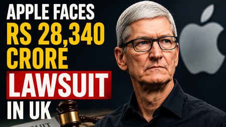 Apple hit with Rs 28,340 crore lawsuit in UK over iCloud practices ...
