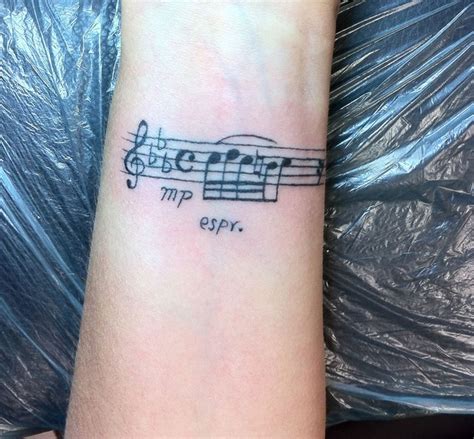 Image result for Music Note Tattoo Designs