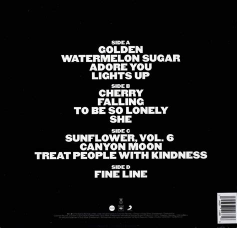 Harry Styles – Fine Line (Black & White Vinyl) – Revin Records