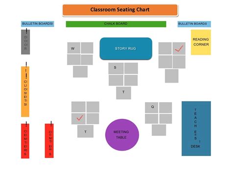 Image result for Classroom Layout Map