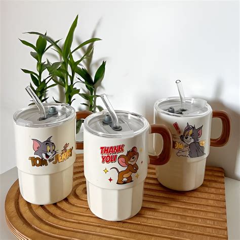 Tom & Jerry Straw Mug – flyingcarts