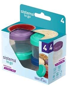 Buy SISTEMA - 35ML DRESSING TO GO STORAGE CONTAINERS Online at Low ...
