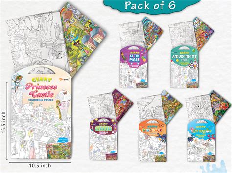 JoGenii|GIANT-AT-THE-MALL-COLOURING-,-GIANT-PRINCESS-CASTLE-COLOURING ...
