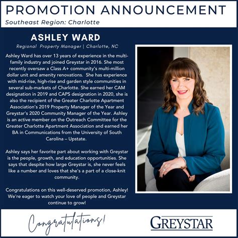 Ashley Ward, CAM, CAPS on LinkedIn: I am so excited to be starting this new chapter in my career ...