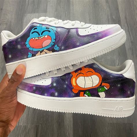 Gumball x Darwin Air Force 1 Custom – Daniel Customs