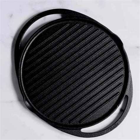 Meyer Pre Seasoned 30cm Cast Iron 2-in-1 Grill & Griddle - PotsandPans ...