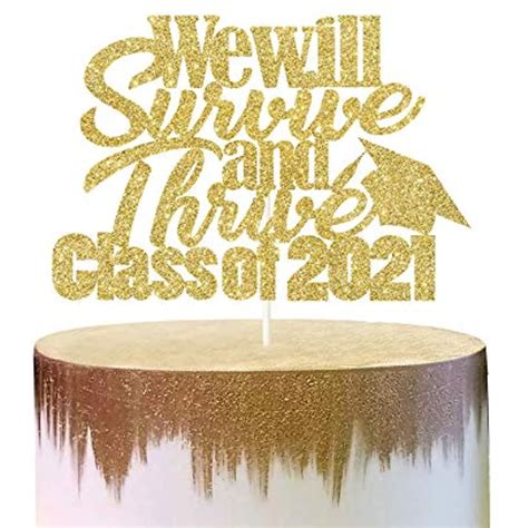LILIPARTY Gold Glitter We Will Survive And Thrive Class Of India | Ubuy