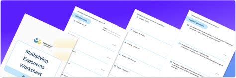 Image result for Multiplying Exponents Worksheet