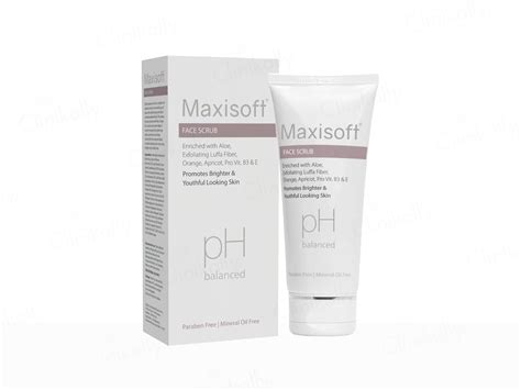 Buy Maxisoft pH Balanced Face Scrub Online at Best Price | Clinikally