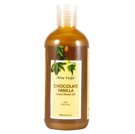 Chocolate Vanilla Luxury Shower Gel | Aloe Veda
