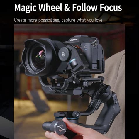 FEIYU TECH Gimbal for DSLR Camera SCORP C|3 Axis Handheld Camera Gimba ...