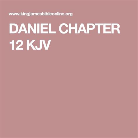 Image result for Daniel Chapter 12