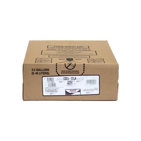 Coke Zero Sugar 2.5 Gallon BIB Bag in Box Soda Syrup | Ubuy India