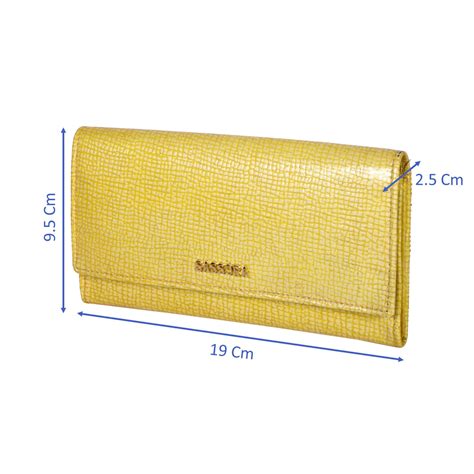 Sassora Premium Leather Women RFID Large Wallet Purse